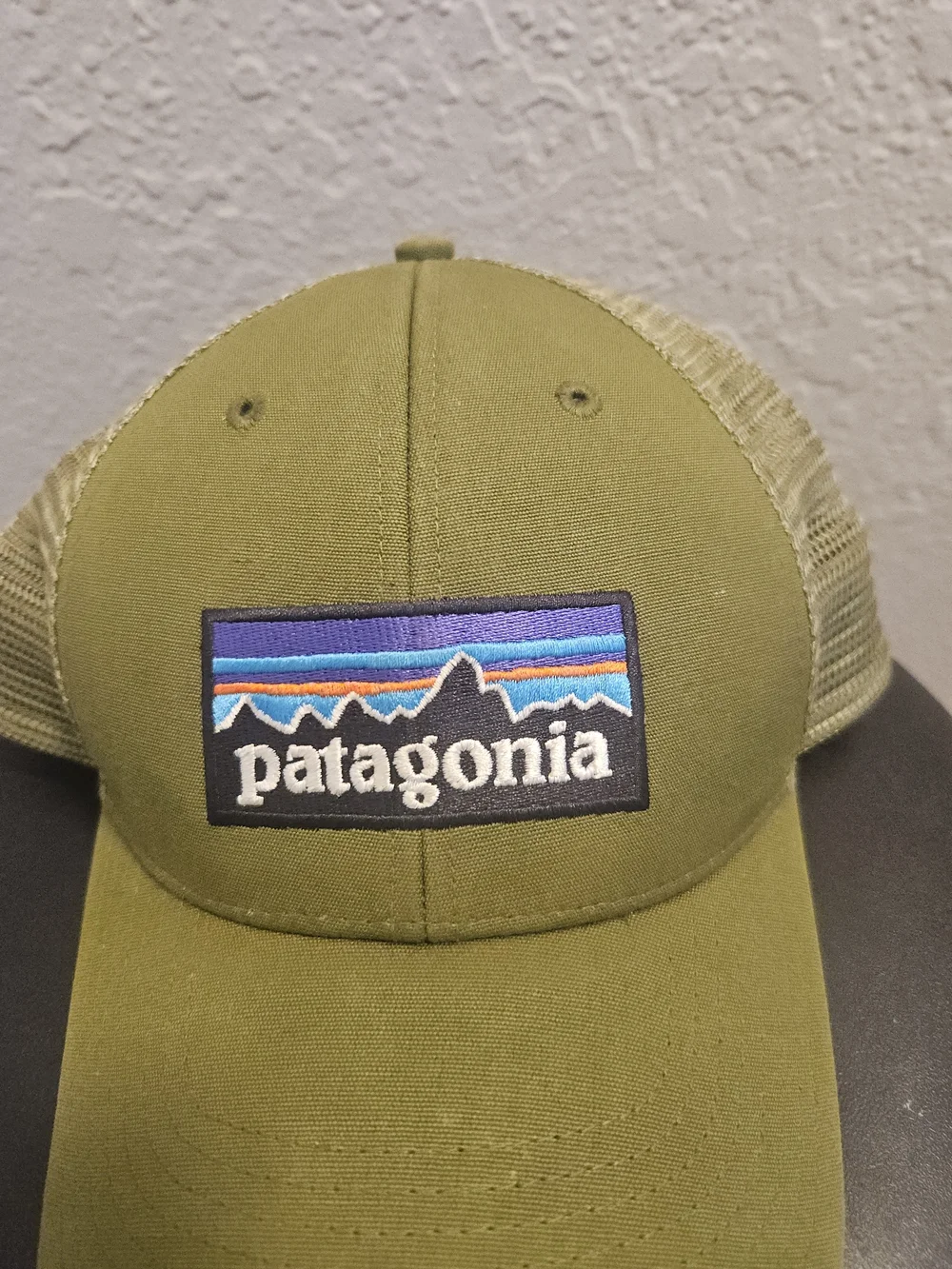 Patagonia Olive Green Trucker Hat